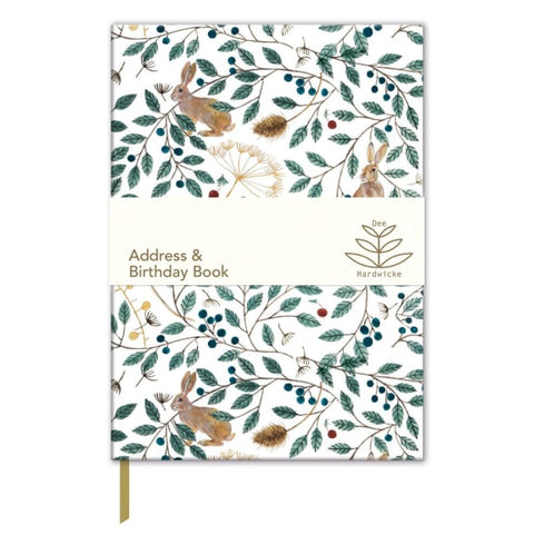 Hares and Berries Birthday and Address Book