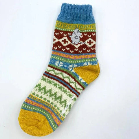 Moomin Fair Isle Socks