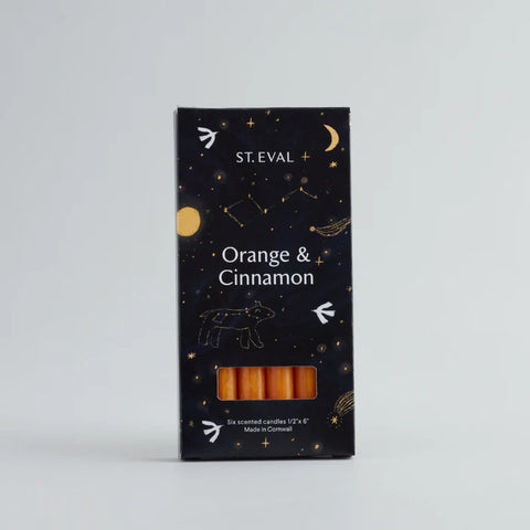 Orange and Cinnamon Mini Candles