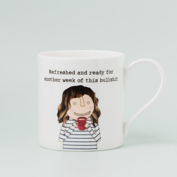 Refreshed and Ready Mug - Rose Made a Thing