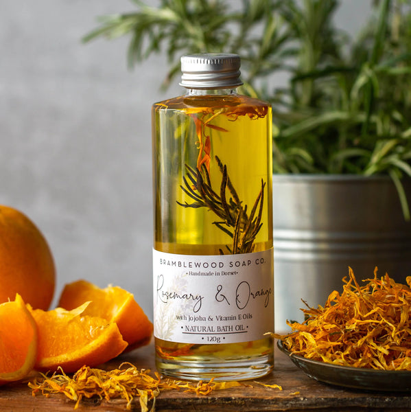 Bramblewood Relaxing Rosemary and Orange Bath Oil