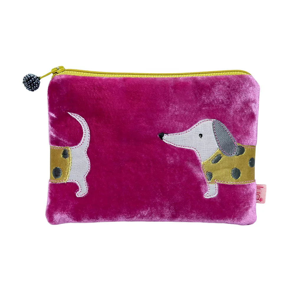 Sausage Dog Purse - Pink