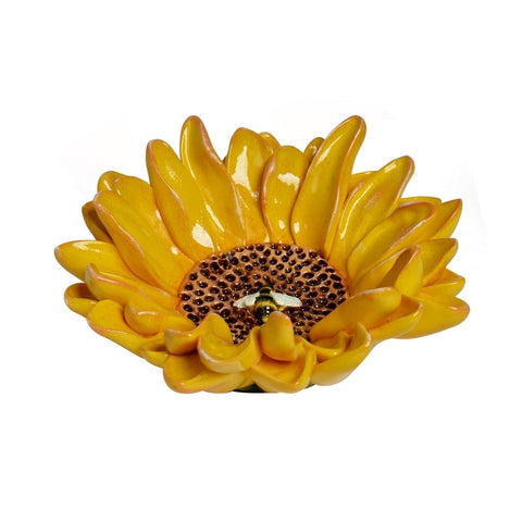 Sunflower Bird Bath