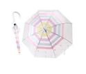 Striped Transparent Umbrella