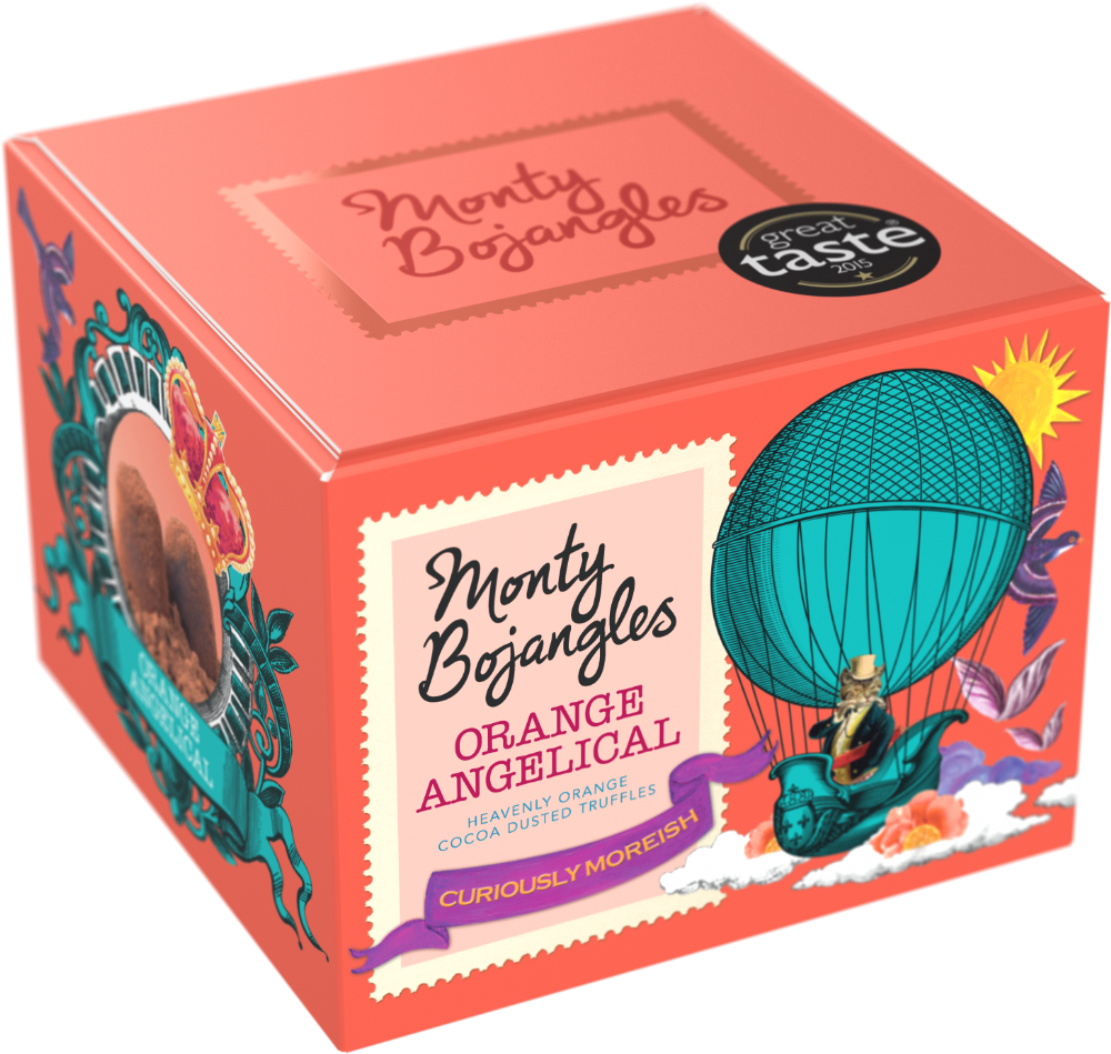 Orange Angelical - Monty BoJangles Chocolate Truffles