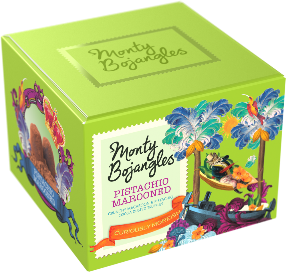 Pistachio Marooned - Monty BoJangles Chocolate Truffles