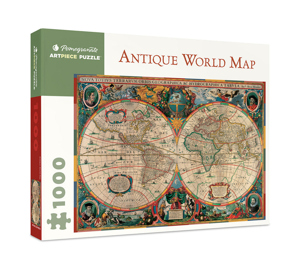 Antique World Map - Jigsaw