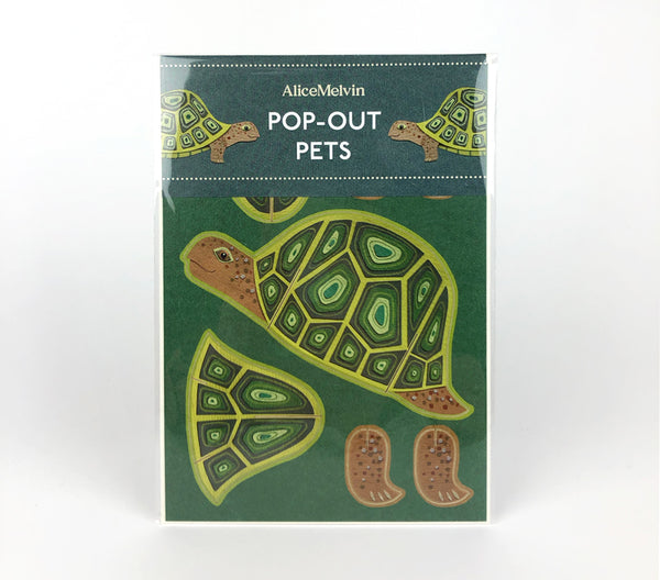 Pop Out Pets - Tortoise