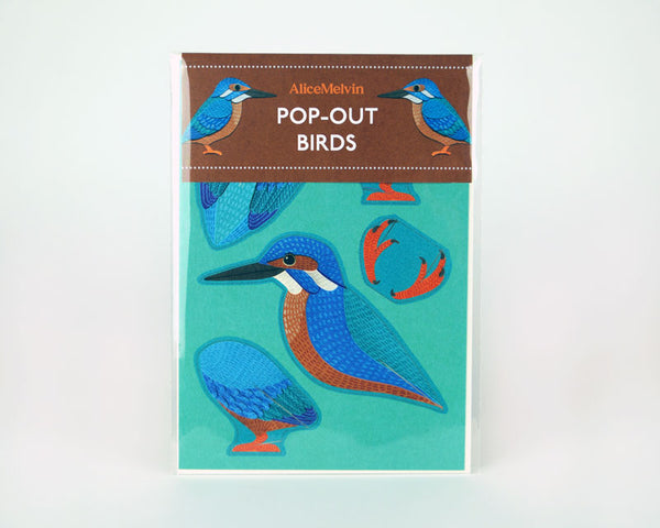 Pop Out Pets - Kingfisher