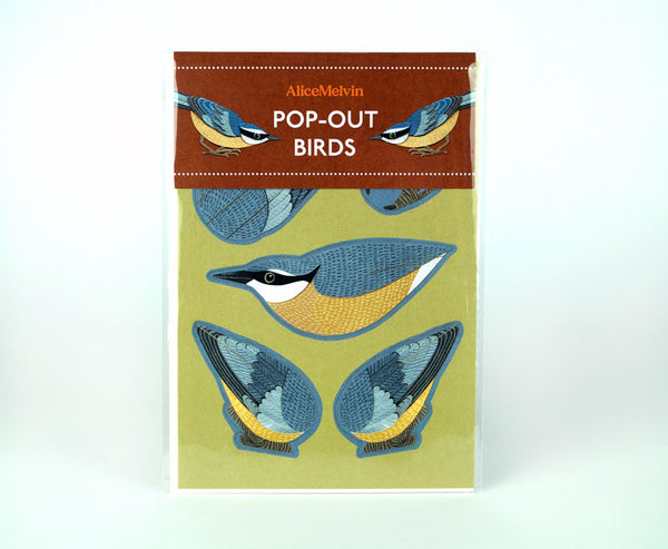 Pop Out Pets - Nuthatch