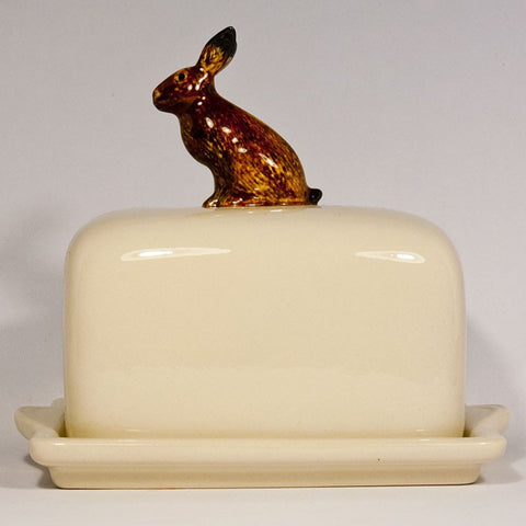 Hare Butter Dish