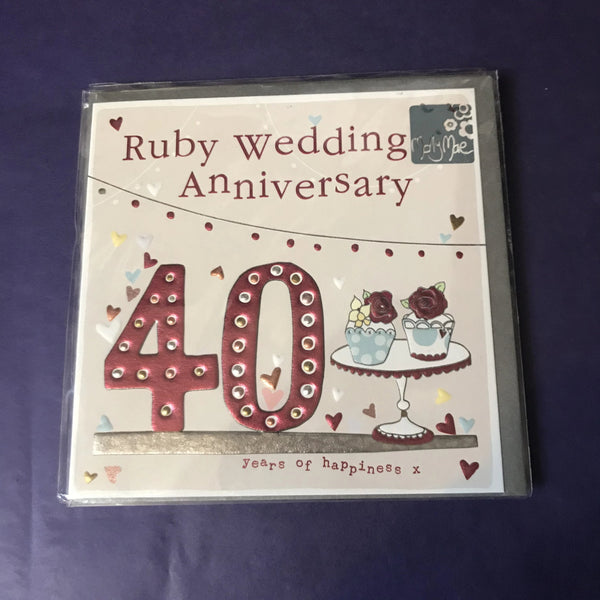 Cards - Anniversary 1st, 25th, 30th, 40th