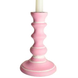 Small Pink Candlestick