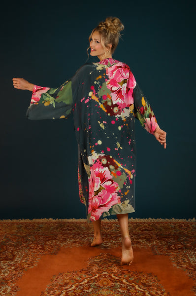Kimono Gown Peony