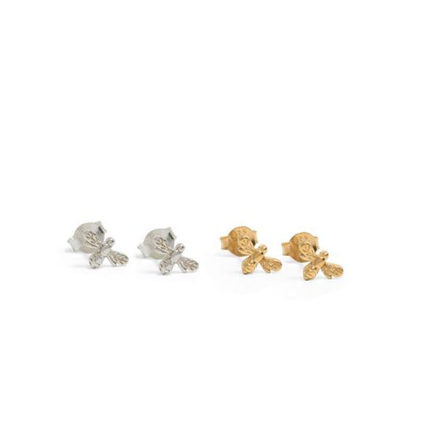 Mini Bee Stud Earrings