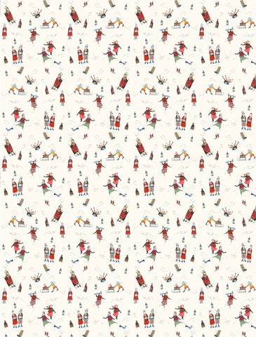 Winter Fun Christmas Gift Wrapping Paper