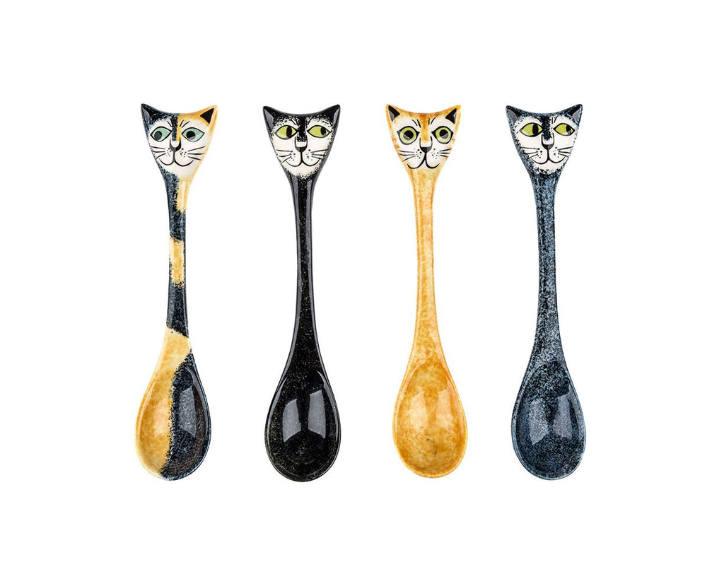 Ceramic Cat Spoons