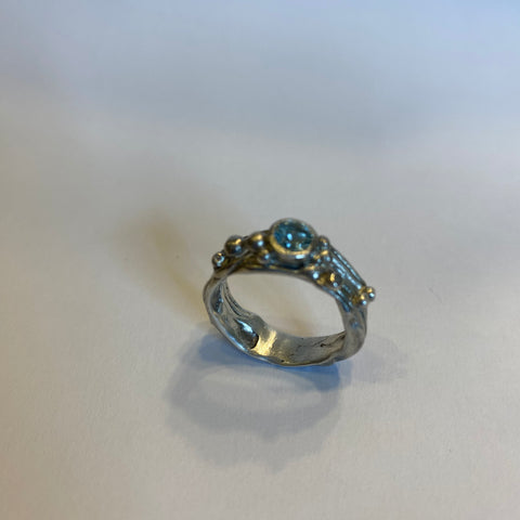 Silver Stream Ring