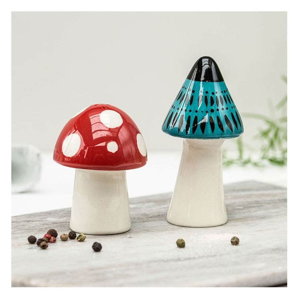 Salt and Pepper Cruet set - Toadstool